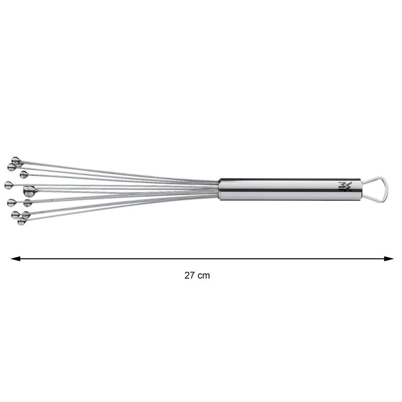 WMF Profi Plus Whisk - 27 cm, Stainless Steel Balls, Cromargan Stainless Steel, Partially Matte - Image 3