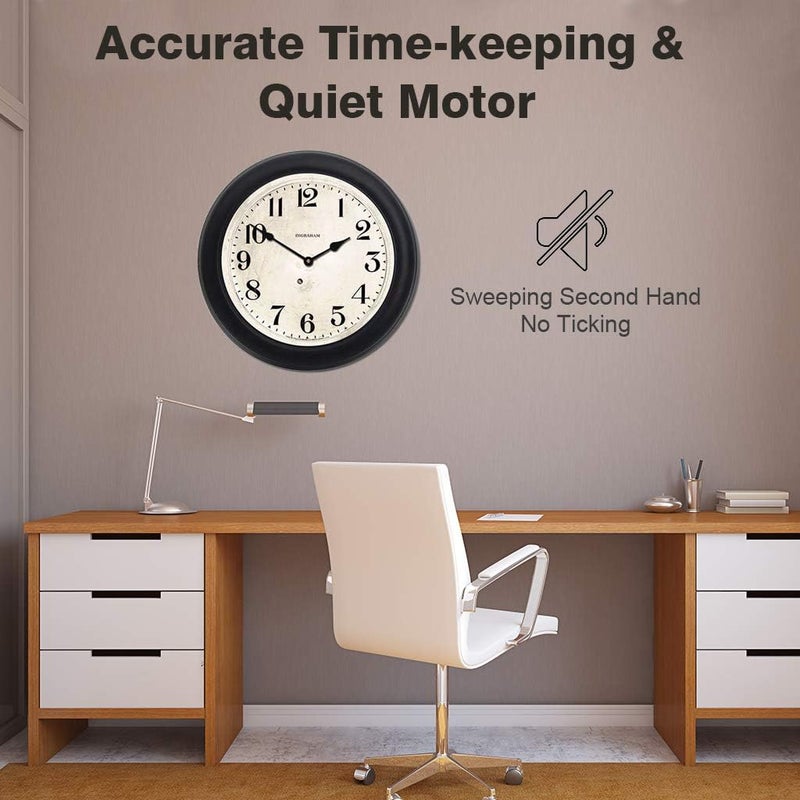 EMOON 2 Pack Silent Sweep Quartz Clock Movement Mechanism with 4 Hands, DIY Repair Replacement for Custom Clocks (Shaft Length 5/8 in) - Image 3