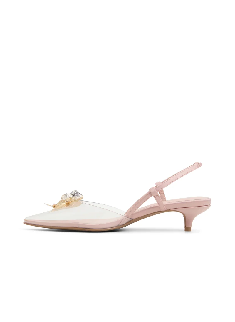 CALL IT SPRING Pointed Toe Ankle Strap Low Heel Pumps