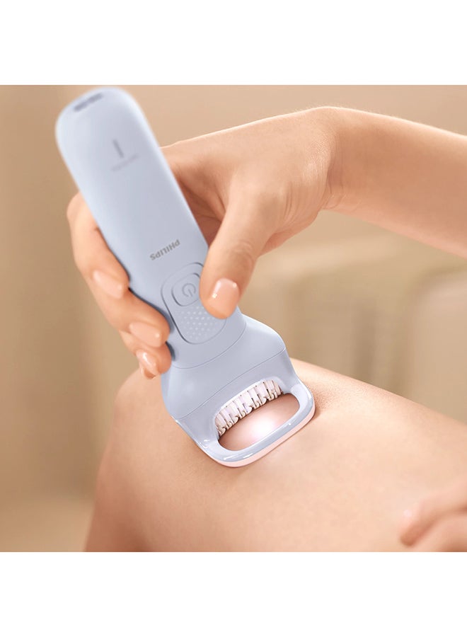 Philips Epilator 8000 Series - Cordless Wet and Dry Electric Epilator, Hair Removal for Legs and Body, with ProGuide, 3 Accessories, 60 min. Runtime, Blue -BRE708/00 - Image 3
