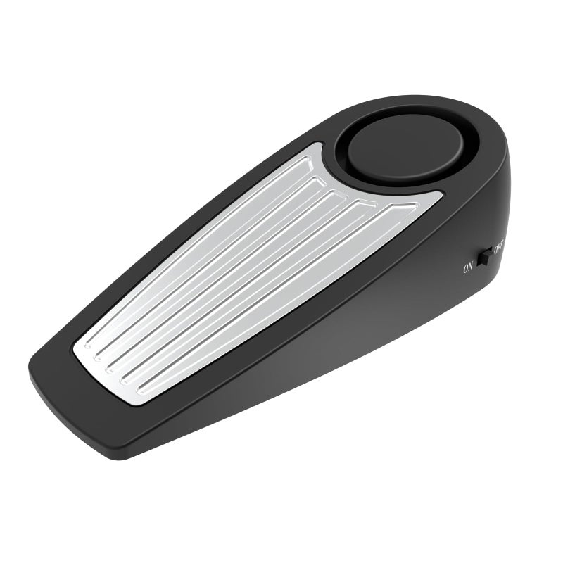 Lancoon Door Stop Alarm for Home Security 130dB Loud Clear Personal Security Simple Installation Responsive Portable for House Bedroom Hotel Floor Wedge Easy Operation - Image 2