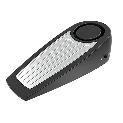 Lancoon Door Stop Alarm for Home Security 130dB Loud Clear Personal Security Simple Installation Responsive Portable for House Bedroom Hotel Floor Wedge Easy Operation - Image 1