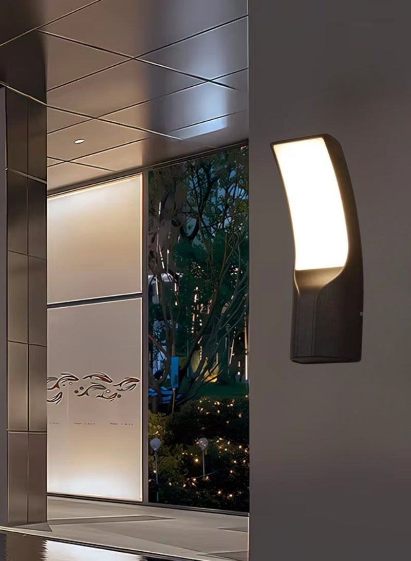 تارجت مصباح جداري LED ألومنيوم مقاوم للماء خارجي 12 وات - Image 2