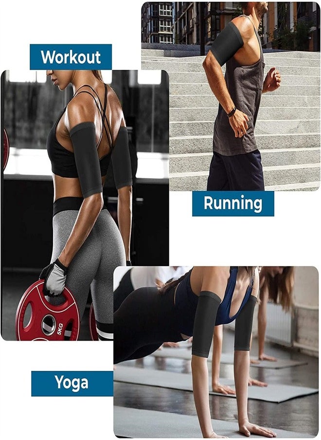 Arabest - Shaping Sweating Arm Set Cross border European and American Fitness Yoga Exercise Band Arm Sweating Arm Belt Protector - Image 1