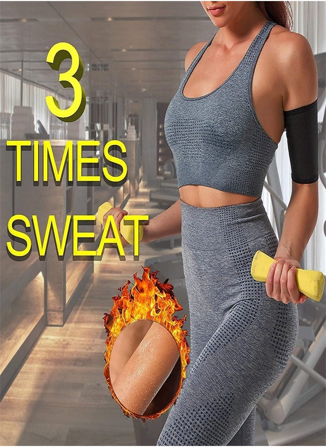 Arabest - Shaping Sweating Arm Set Cross border European and American Fitness Yoga Exercise Band Arm Sweating Arm Belt Protector - Image 1