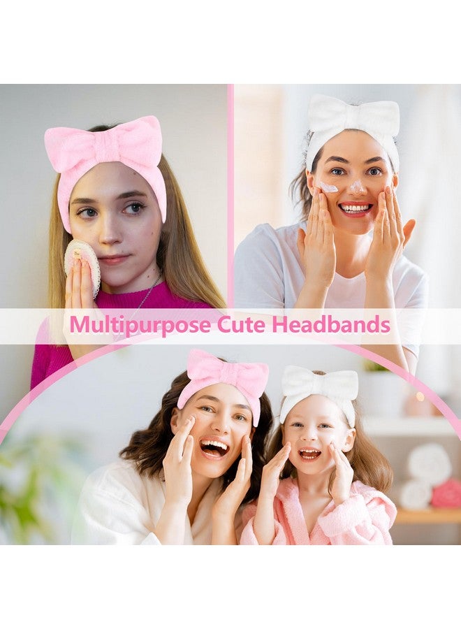 Ondder Skincare Headband for Washing Face Spa Makeup Face Wash Headband Skin Care Headbands Terry Cloth Head Band Bachelorette Party Favors Spa Party Hair Accessories Bachelorette Gifts for Bride - Image 4
