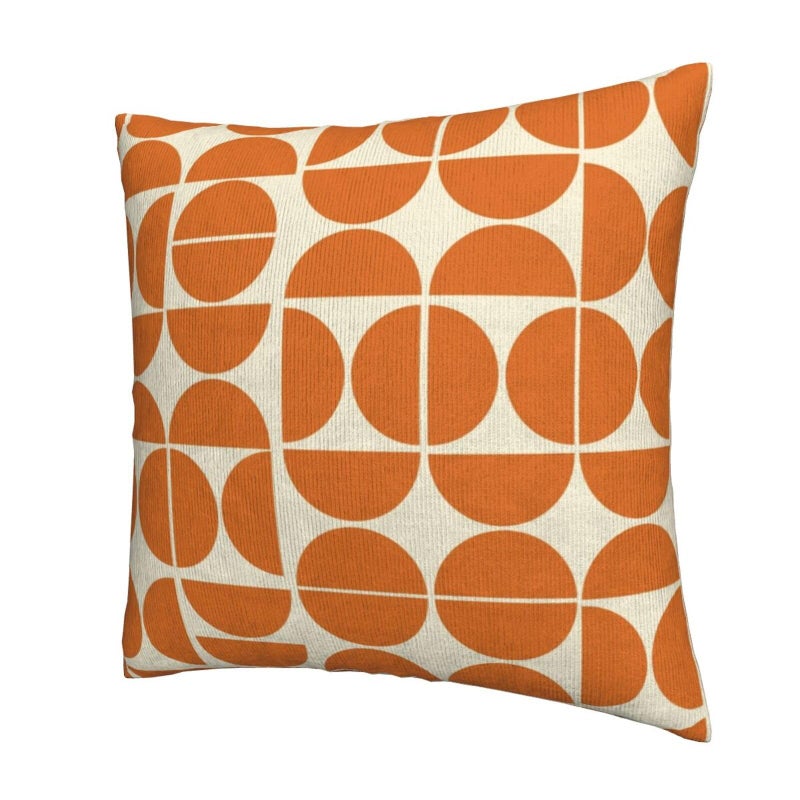 Droerfes Mid Century Abstract Throw Pillow Covers Set of 2 Couch Pillow Case Decoration Cushion Covers for Sofa Home Living Room Bedroom Outdoor 18X18 Inch - Image 5