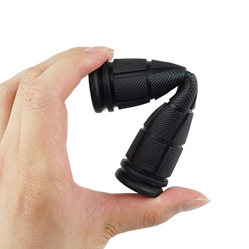 Kasteco 2 Pairs Bicycle Handle Bar Grips Mushroom Grips for BMX/MTB/Road Mountain Bikes, Black - Image 5