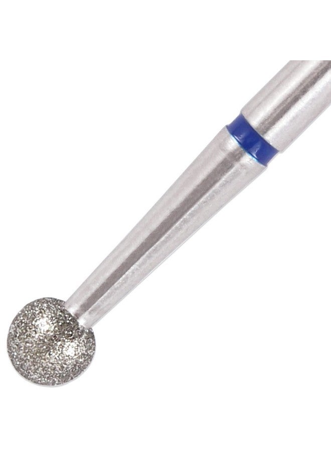 بانا مثقاب أظافر ماسي مقاس 332 بوصة (حبيبات متوسطة) لقم مثقاب أظافر احترافية لأظافر جل الأكريليك وأدوات إزالة شكل الأظافر الجافة والباديكير (نمط لقمة الكرة 05) - Image 4