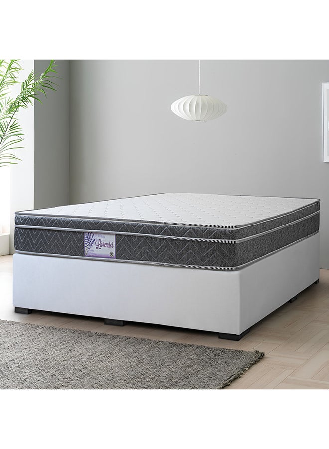 Bed and Mattress Zone Lavender Euro Top Bonnell Spring Mattress 200x200 Super King Size - Image 2