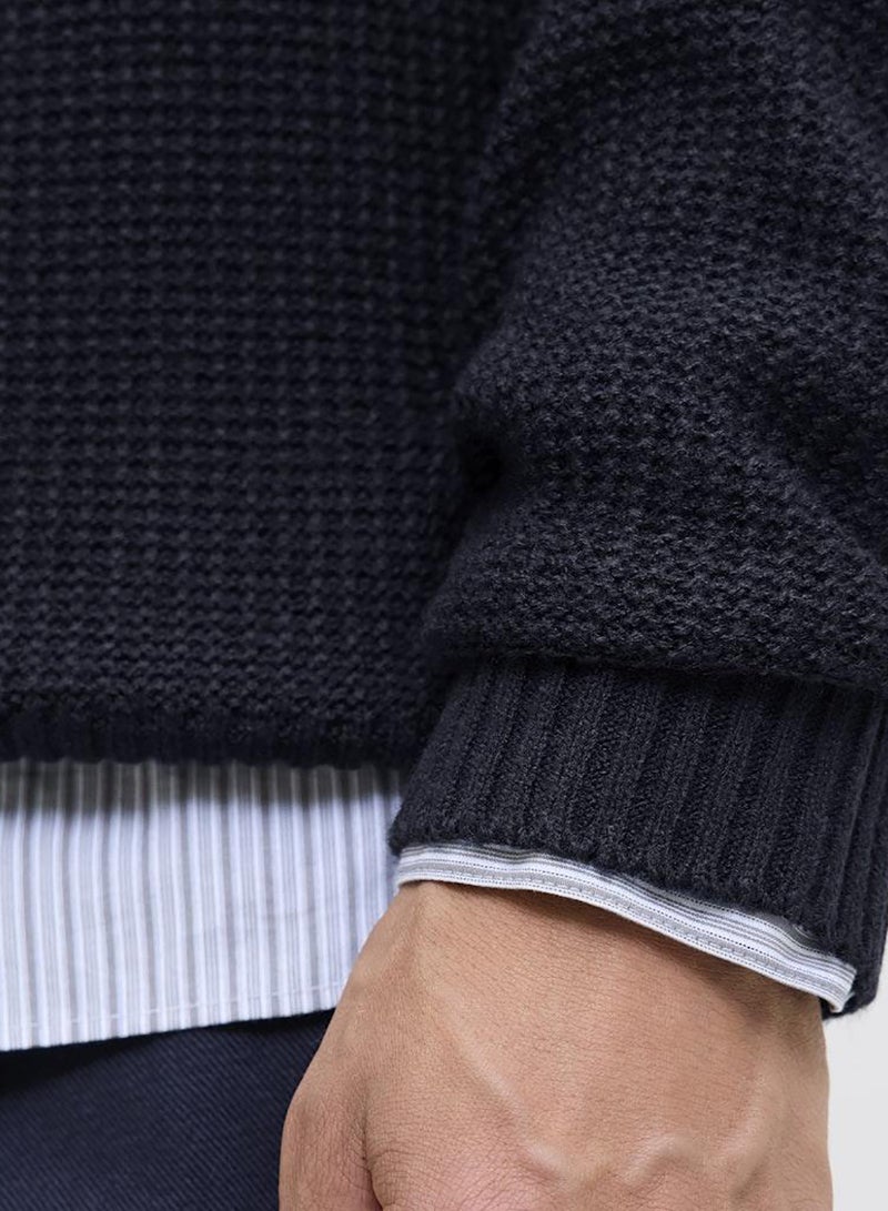 JACK & JONES Jjroy Knit Crew Neck Aw25 - Image 2