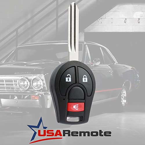 USARemote جهاز تحكم عن بعد بدون مفتاح يناسب نيسان روج وكيوبي وجوك وفيرسا NV 2008 2009 2010 2011 2012 2013 2014 (CWTWB1U751) - Image 2