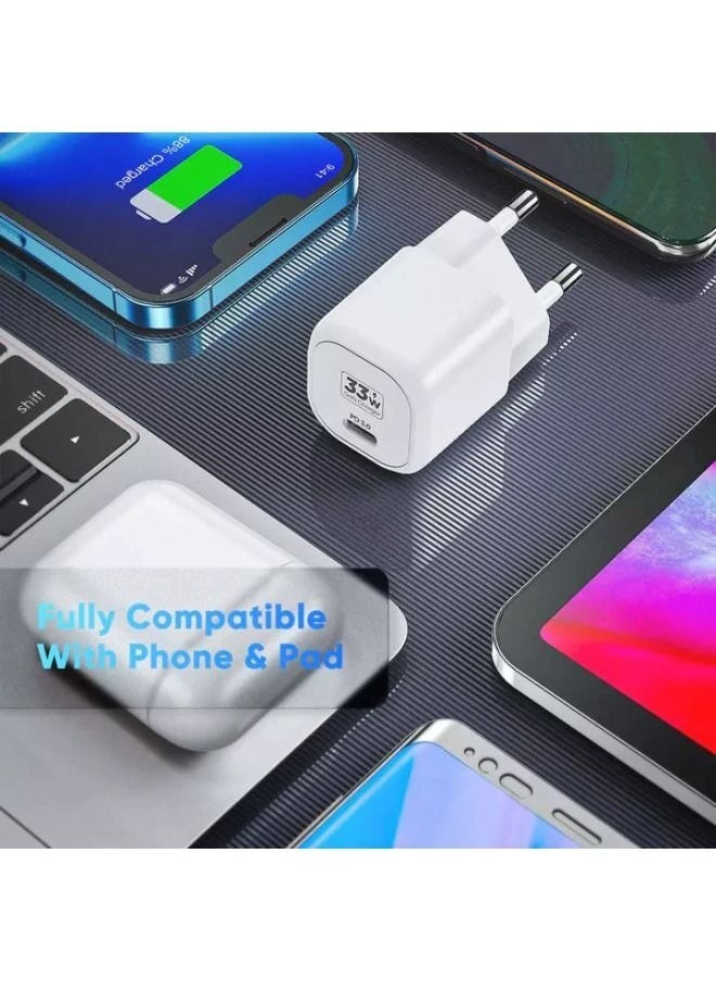 Vidvie - GaN PD3.0 FAST CHARGER 33W WITH TYPE-C Port ple241c - Image 1