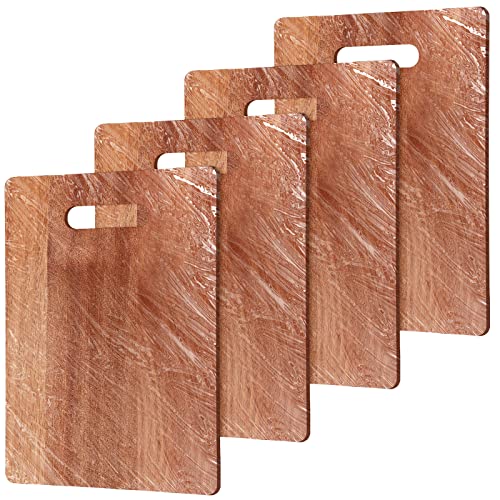 Vesici 18 Pack Plain Cutting Boards with Handles Bulk Blanks Laser Engraving Large Chopping Board for Customized Personalized Engraving GiftsWalnut14x11