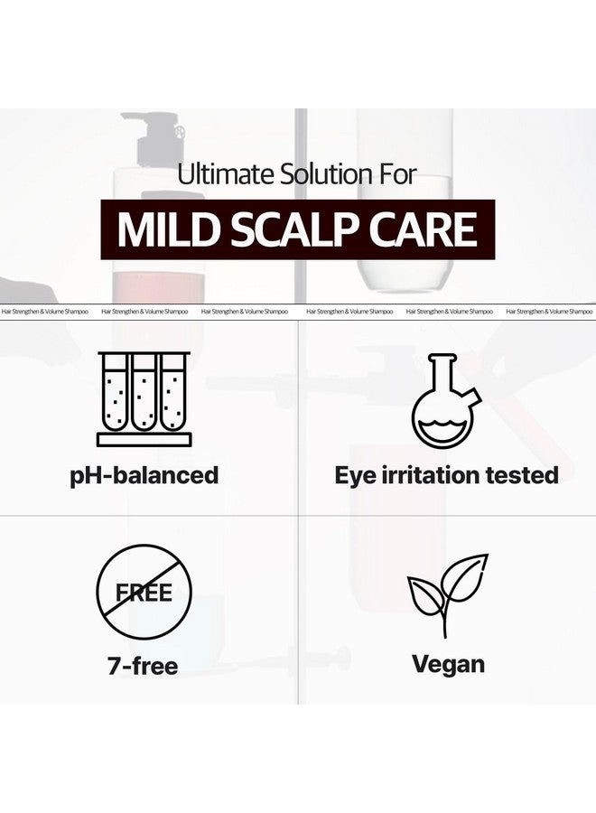 RYO Strengthen & Volume Shampoo with Korean Ginseng & Caffeine - Volumizing and Revitalizing for Fine Hair, Anti Loss Care, Strengthening hair roots, 16.2 Fl Oz. - Image 4