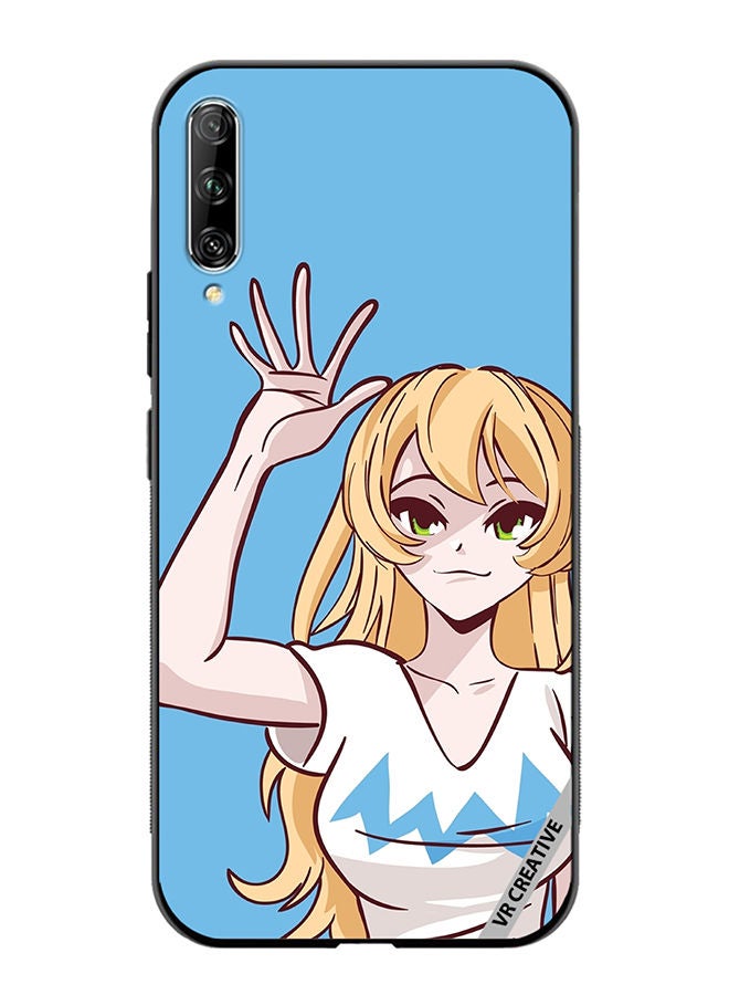 VR CREATIVE Protective Case Cover For Huawei Nova Y9S Anime Girl Waving Hand Design Multicolour - Image 1