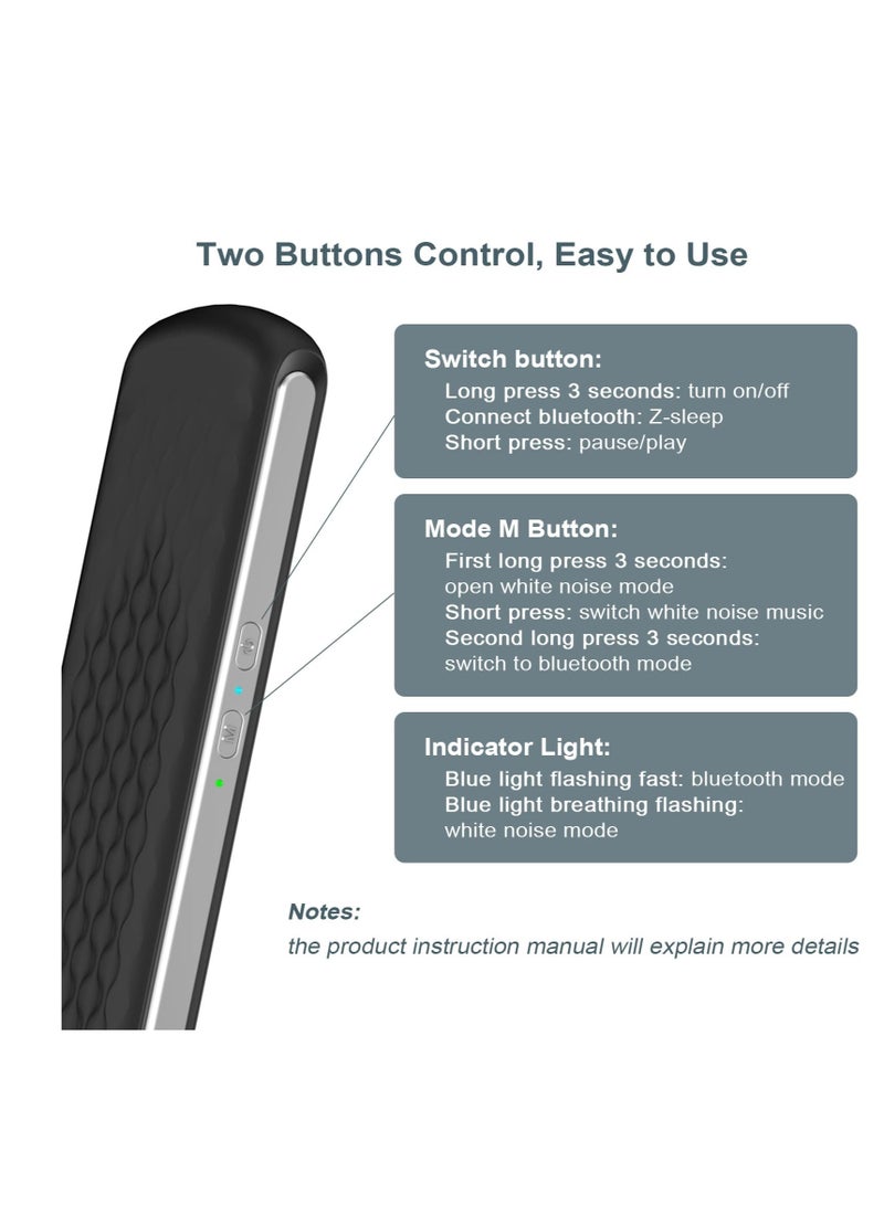 Portable Bluetooth Pillow Speaker with Bone Conduction Technology for Deep Sleep and Insomnia Relief, Ideal for Side Sleepers - Image 4