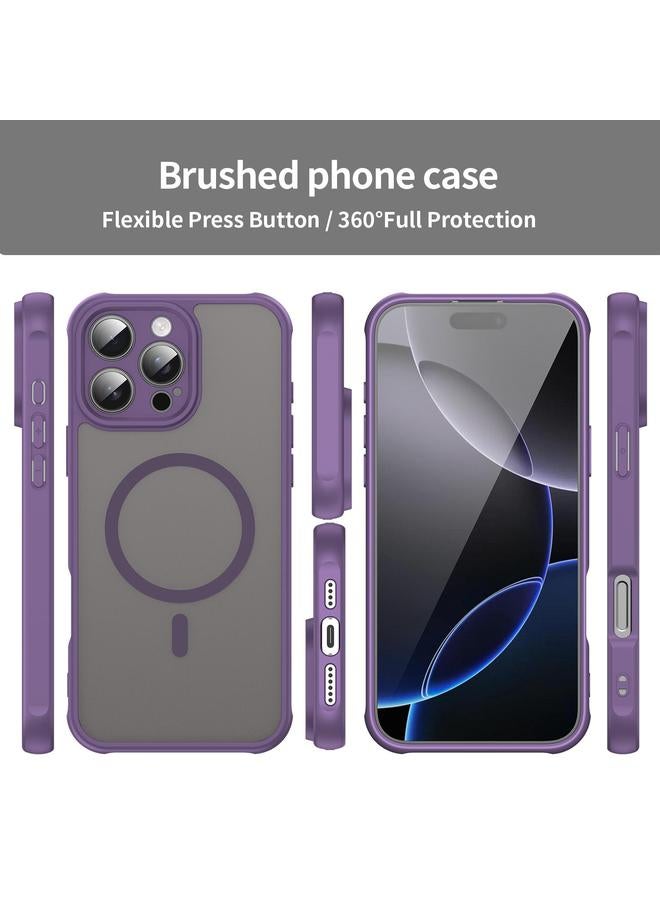 اس-توب جراب لهاتف iPhone 15 Plus من سلسلة Fan Dun TPU الهجين PC Frosted Magsafe - Image 2