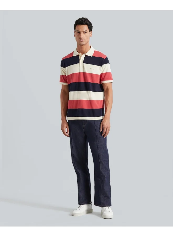 غانت BLOCK STRIPE SS POLO