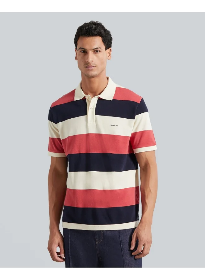 غانت BLOCK STRIPE SS POLO