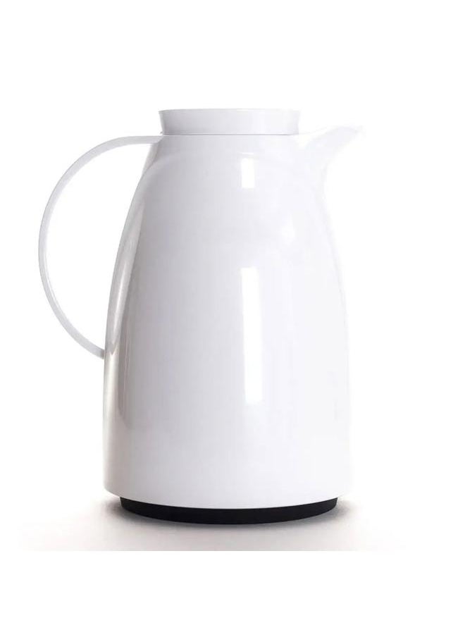 Generic - Plastic Rhinestone Thermos 1.5 Litres German White - Image 1