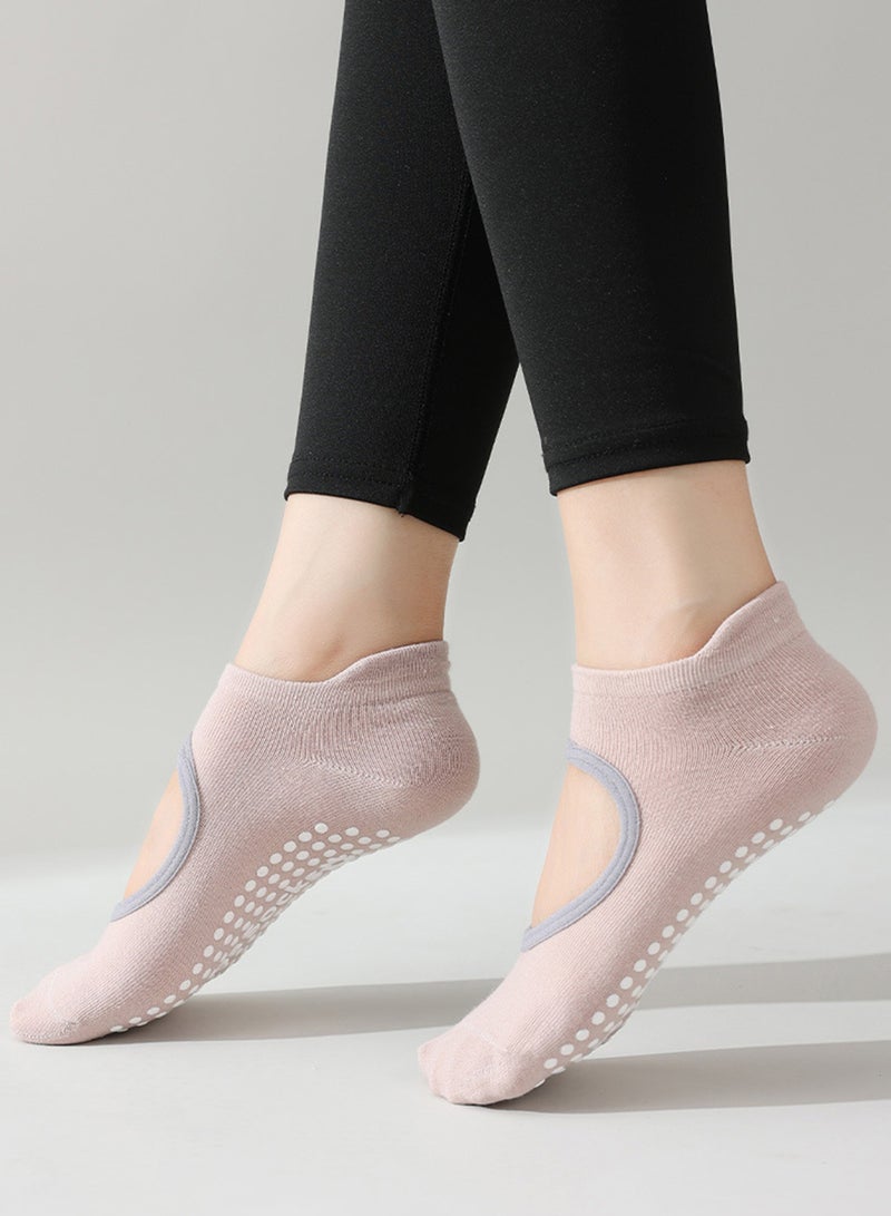 Generic Instep Opening Non--Slip Pilates Socks,Ballet Yoga,Suitable For Many Occasions At Home,Strong Grip And Breathable  - Image 5