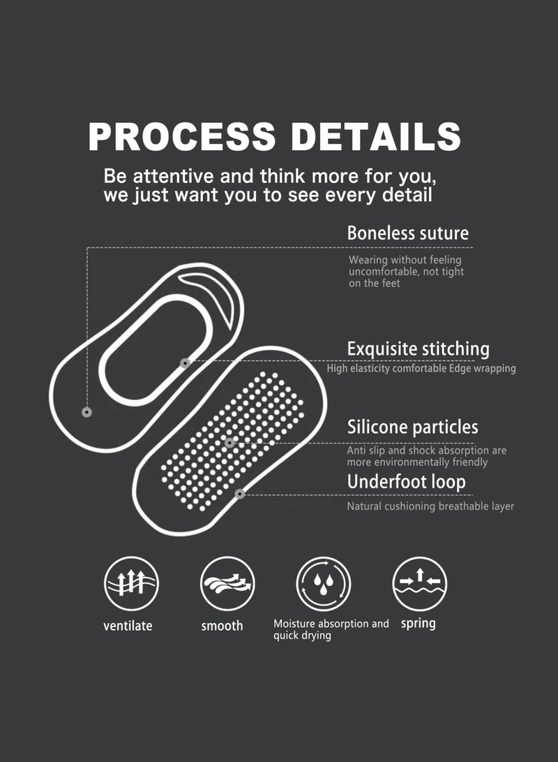 Eilimi Instep Opening Non--Slip Pilates Socks,Ballet Yoga,Suitable For Many Occasions At Home,Strong Grip And Breathable - Image 3