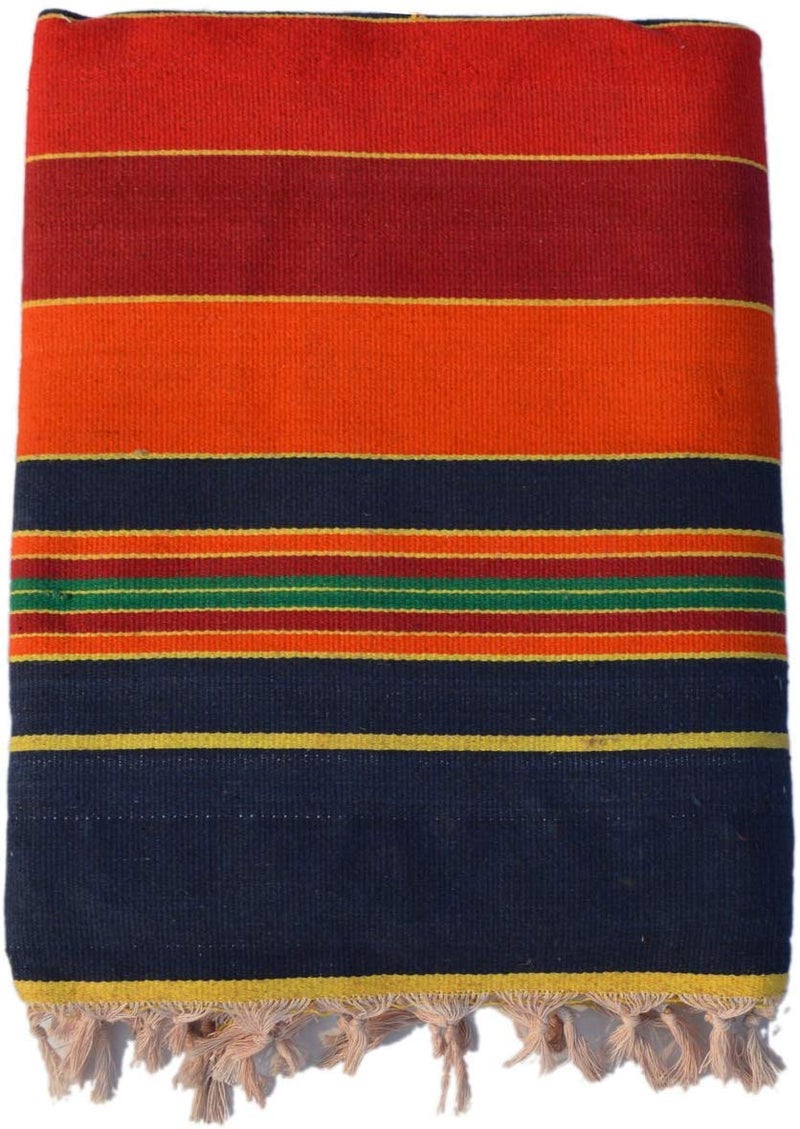 AYUS Solapuri Cotton Carpet Galicha Rug Dari Satranji (Multicolour, 72 X 100 Inches, Pack of 1) - Image 1