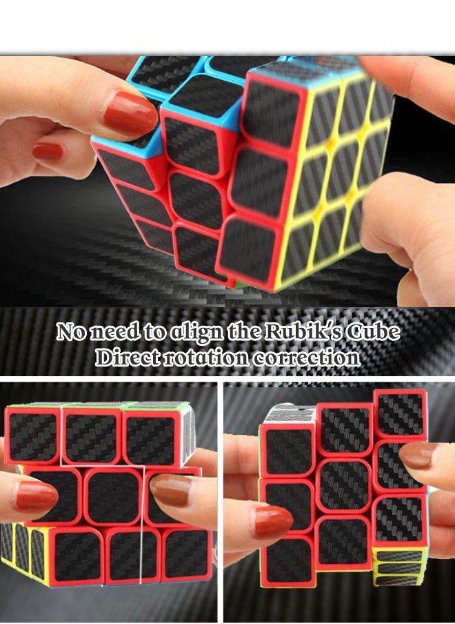 GROIC Magic Cube 2x2 3x3 5x5 Pyramid Set Puzzle Cube Easy Turning Toy Gift for Children Adults Pack of 5  - Image 5