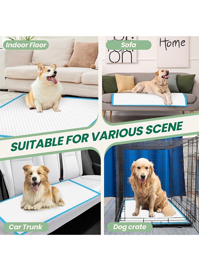 100 Count Dog & Cat Puppy Pee Pads, Absorbent Training Pads | Leakproof Quick-Dry Disposable Pet Pads for Puppies, Dogs & Cats | Indoor, Outdoor, Litter Box, Housebreaking Use (33X45cm) - Image 5