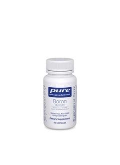 Pure Encapsulations Boron Glycinate  Supplement For Hormone Balance Bone Strength And Health Connective Tissue And Nutrient Metabolism*  60 Capsules  - Image 2