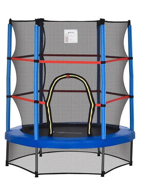 Trampoline For Kids with Safety Net and U Shaped Zipper - 55S