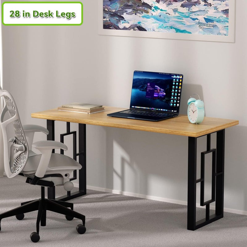 Ventuos Metal Table Legs 28 in H x 177 in WSquare Black for TableMetal Desk LegsDiningSet of 2 DIY SteelComputerOffice Table Leg - Image 5