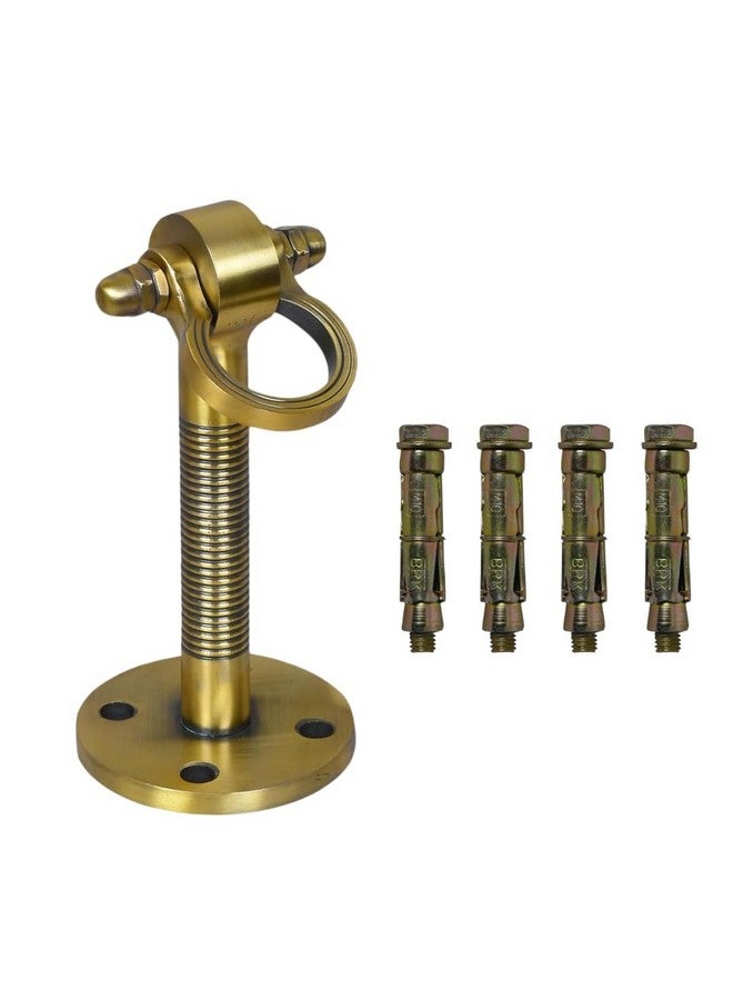 TRENDY CREATION HUB TRENDY CREATION HUB 10 Inch Long Antique Brass Finish Pad Eye Hanging Hooks and Swing Kadu Heavy Duty Hooks for Hanging with Anchor Bolt Fastener(Pack of 1)  - Image 1