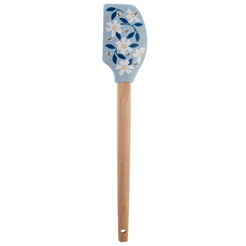 Karma, Silicone Spatula with Wood Handle Heat Resistant, Baking, cooking and Mixing Spatulas, Modern Farmhouse Kitchen Dcor, Gift for Chef, Cooks, Housewarming Gift, Bee - Image 4