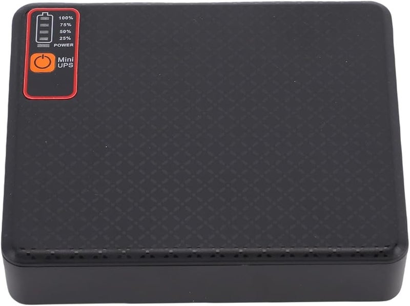 Eujgoov UPS صغير 12000 مللي أمبير 18 واط مصدر طاقة احتياطي مع منافذ Type C USB قابس أمريكي - Image 4