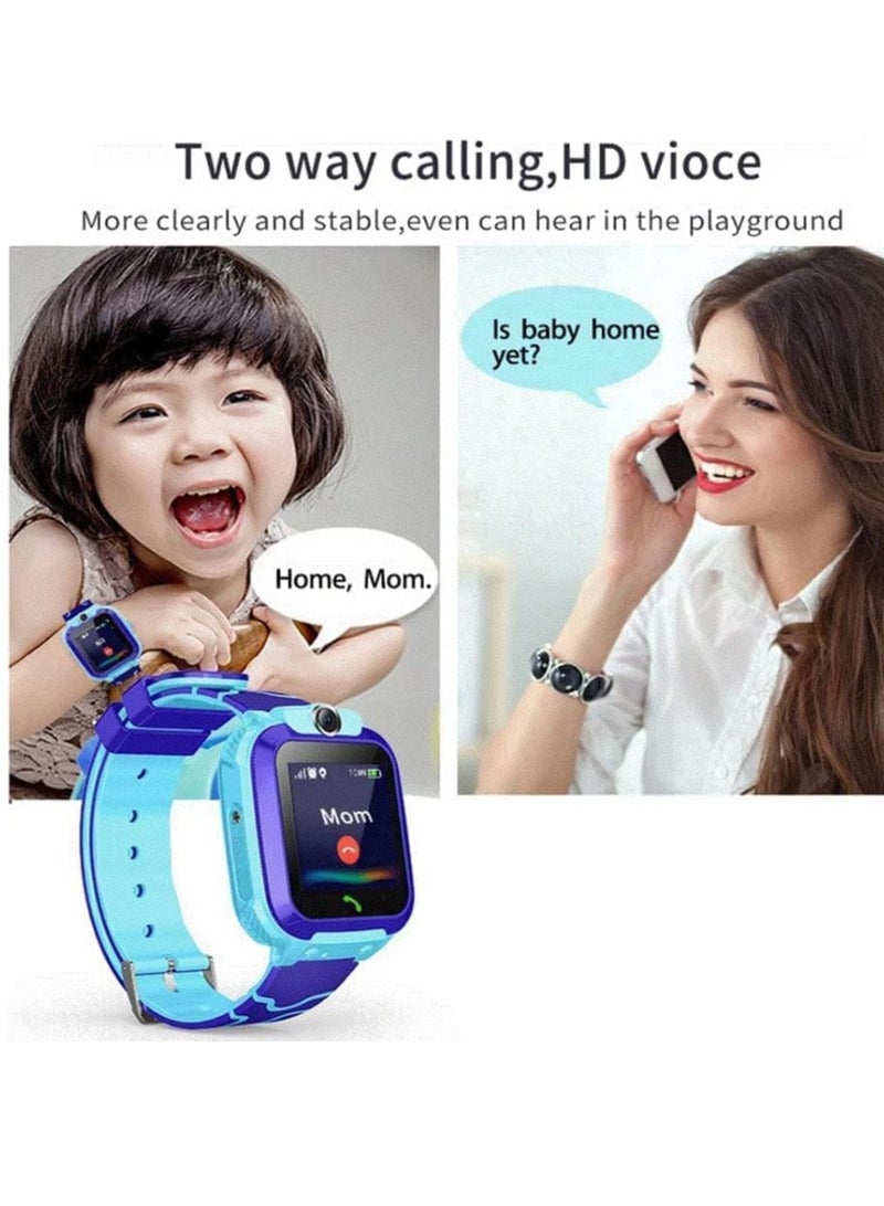 ELTRAZONE Kid's Q12 GPS Smart Watch for Kids (Pink) - Image 3