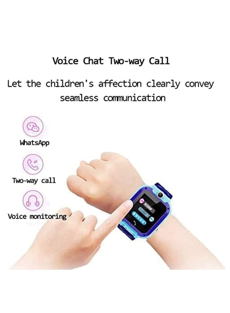 ELTRAZONE Kid's Q12 GPS Smart Watch for Kids (Pink) - Image 4