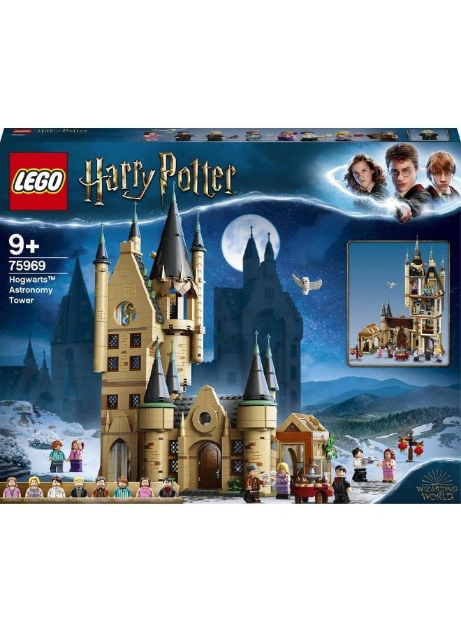 LEGO LEGO 75969 Harry Potter Hogwarts Astronomy Tower, Castle Toy Playset with 8 Character Minifigures including Hermione and Ron, plus Hedwig the Owl Figure, Wizarding World Gifts for Kids, Girls & Boys  - Image 3