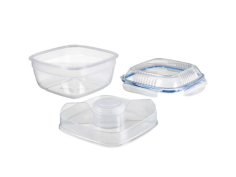 لوك اند لوك علبة غداء سالاد مع غطاء - Image 3