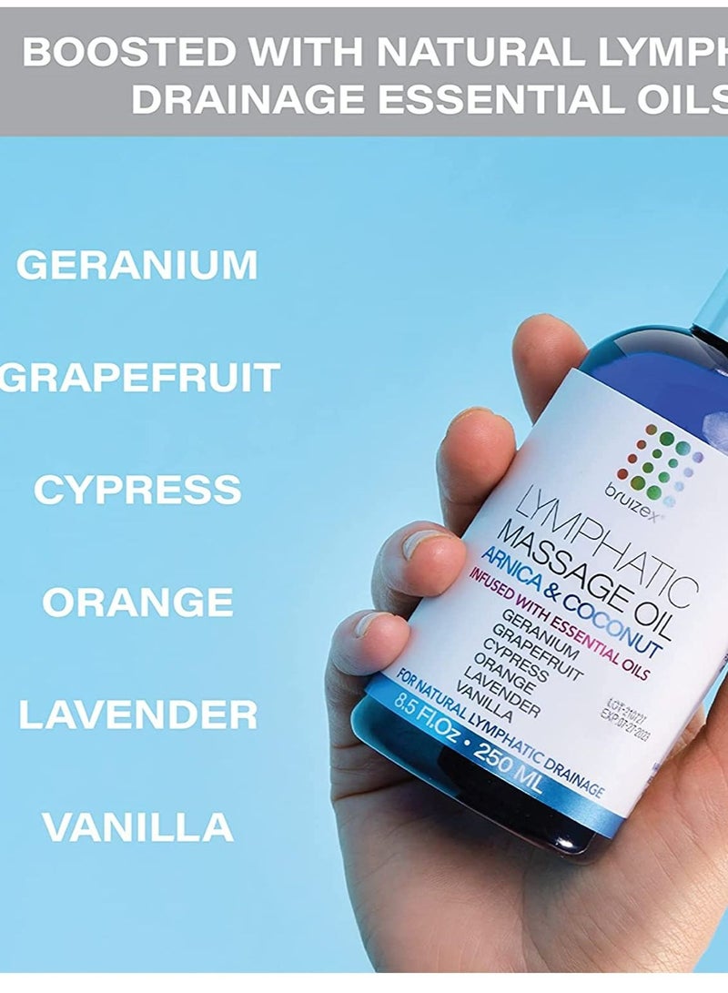 Bruizex Lymphatic Massage Oil 250 ml - Image 2