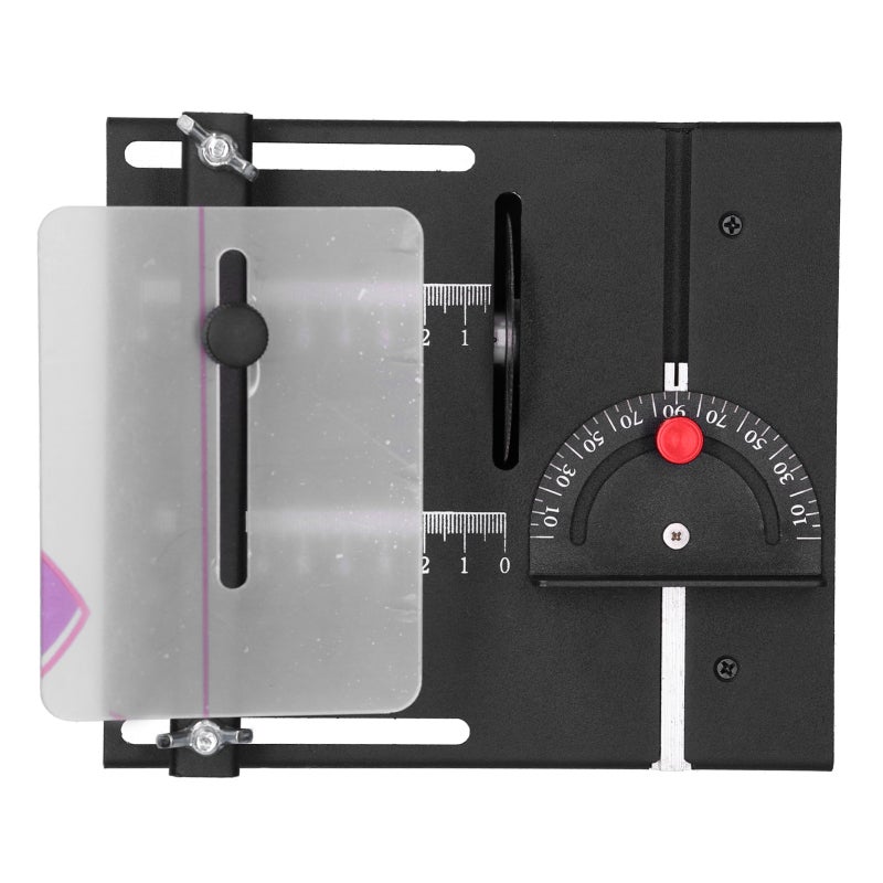 Table Saw: 100W 6000r/min Motor - 7-Speed Adjustable Slide Rail Woodworking Tool for Wood Aluminum Acrylic Cutting - Image 2