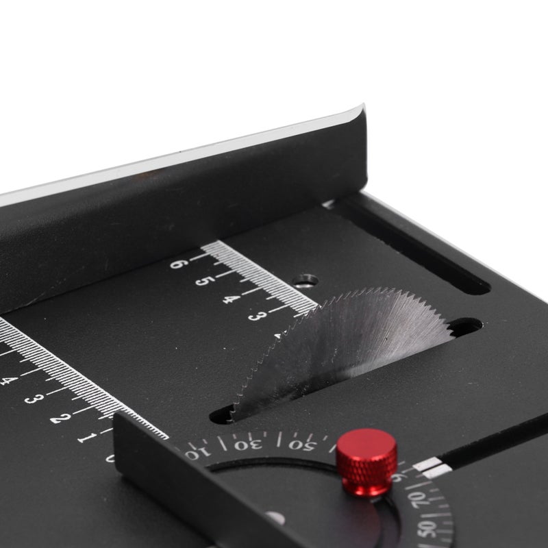 Table Saw: 100W 6000r/min Motor - 7-Speed Adjustable Slide Rail Woodworking Tool for Wood Aluminum Acrylic Cutting - Image 4