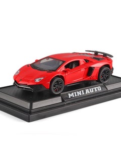 LAMBORGHINI Alloy Collectible Lambo Toy Car Model Pull Back Die-Cast Vehicle with Lights and Sound  - Image 1