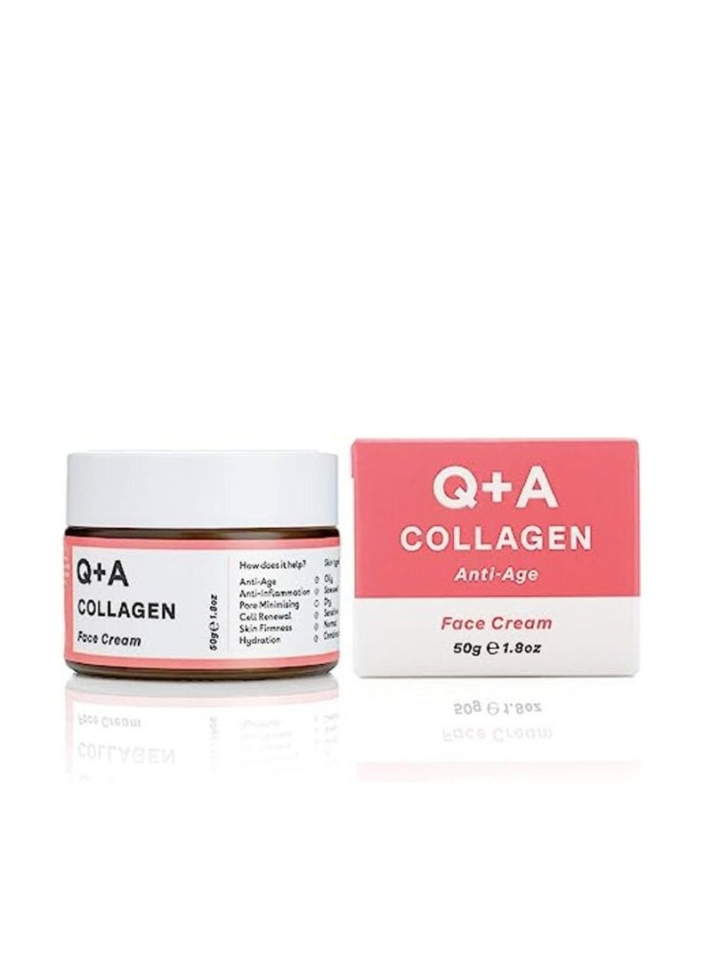 Q+A Natural Collagen Cream From Seaweed Eliminates Wrinkles And Gives You Younger Skin - 50 g - Image 1