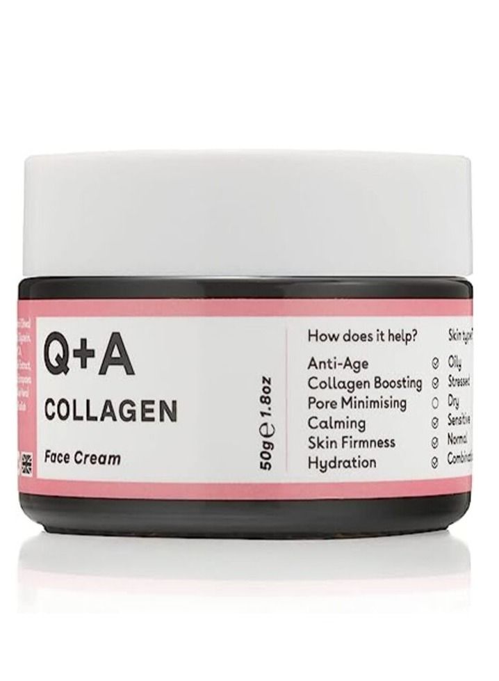 Q+A Natural Collagen Cream From Seaweed Eliminates Wrinkles And Gives You Younger Skin - 50 g - Image 4