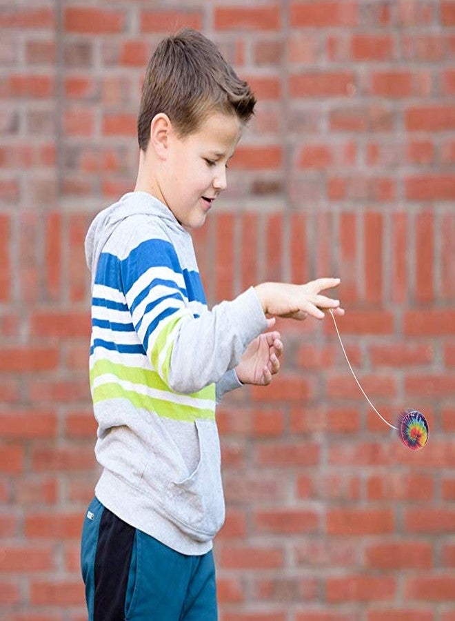 ArtCreativity Rainbow Yoyos for Kids, Pack of 12, Metal Yo-Yo Toys with Colorful Designs, Birthday Party Favors, Goodie Bag Fillers, Holiday Stocking Stuffers, Classroom Prizes - Image 5