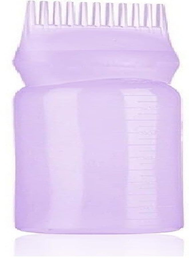 Glamezone Hair Dye Applicator Bottle with Brush - 100ML Plastic Hair Color & Oil - Image 1