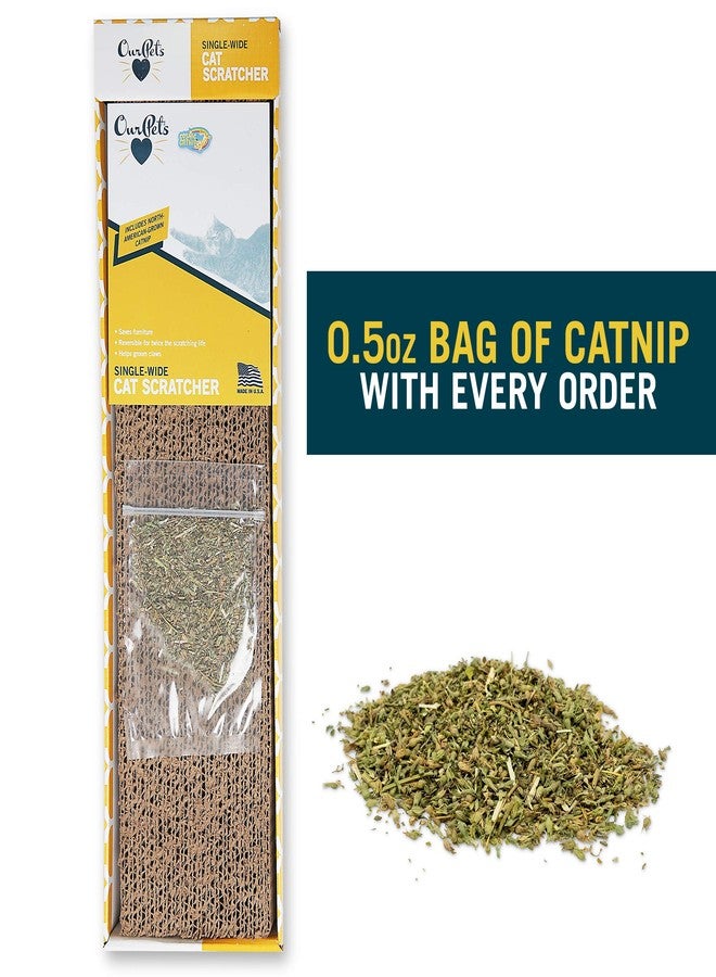 Our Pets OurPet's Straight and Narrow Single Wide Reversible Cat Scratcher - Image 2