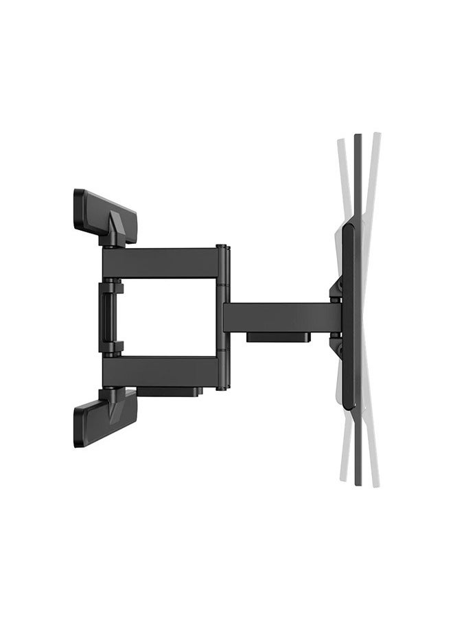 Skill Tech SH 840P Swivel TV Wall Mount Bracket for 43"-100" LED LCD Screens, VESA 800x400, Extendable Arm 65–480mm, 60kg Load Capacity – Black  - Image 3